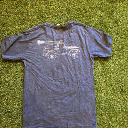 Men’s Medium Stowe Lax Festival Tournament T Shirt Blue