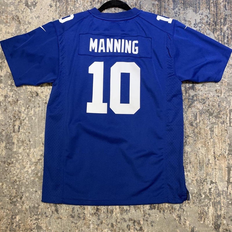 Kith x NFL Giants Mitchell & Ness Eli Manning Jersey Sandrift