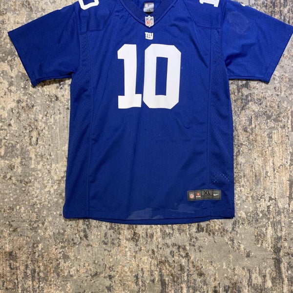 New York Giants Eli Manning Jersey Nike Mens Size Small S Blue 10 NYG New W  Tags