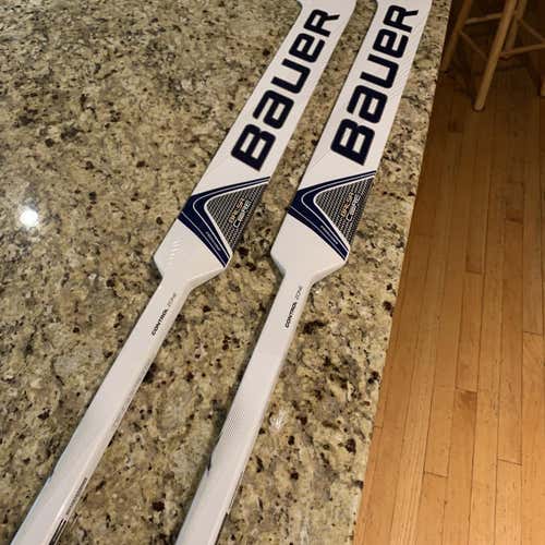BRAND NEW 2 Bauer 1x Goal Sticks 26”