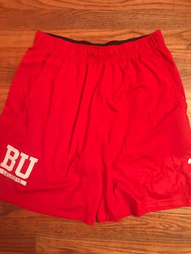 Boston University Men's Lacrosse Large Under Armour Shorts Adult