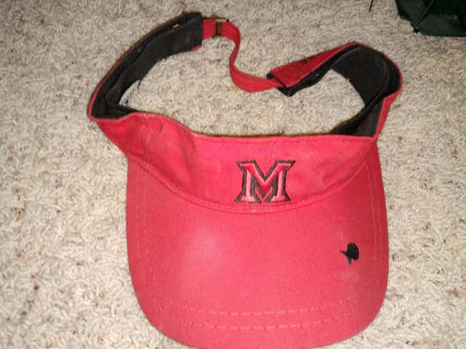 MARYLAND TERPS LACROSSE VISOR