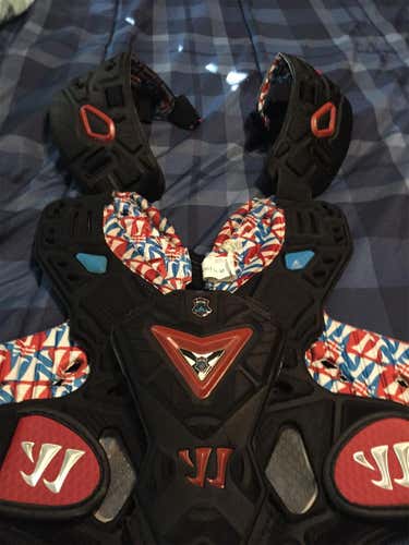 New Medium Warrior Shoulder Pads