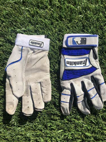 Men's Large Franklin Batting Gloves