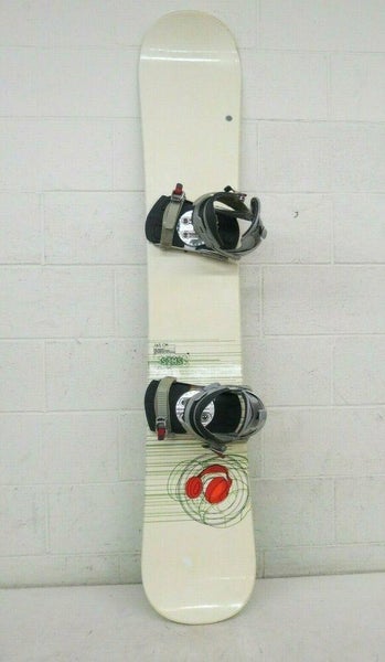 SIMS FSR150 165cm Twin-Tip All-Mountain Snowboard w/RIDE LX Bindings Size XL