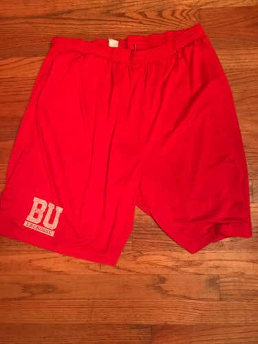 Boston University Lacrosse Men's Large New Balance Shorts Adult