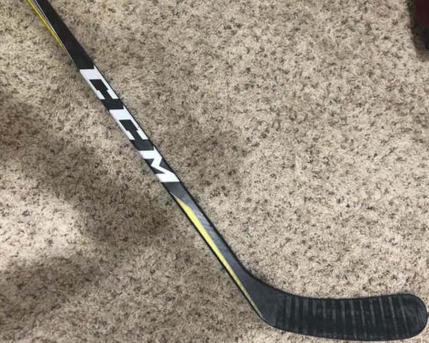 Super Tacks 2.0 Hockey Stick Lefty Mid Senior Pro Stock