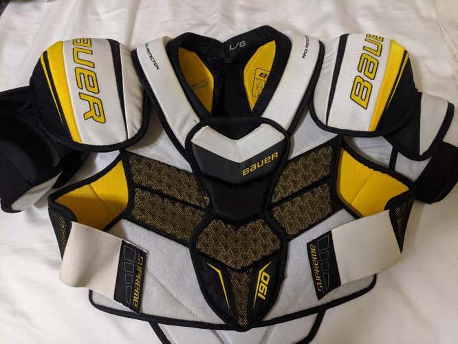 Large Bauer Supreme 190 Shoulder Pads Senior