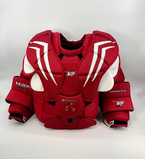 Vaughn Velocity V7 XF Pro Carbon Chest and Arm Protector Goalie Chest Protector Senior Pro Stock