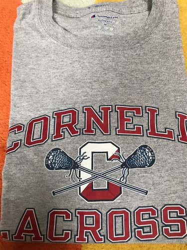 Men's Medium Champion Shirt Cornell Lacrosse