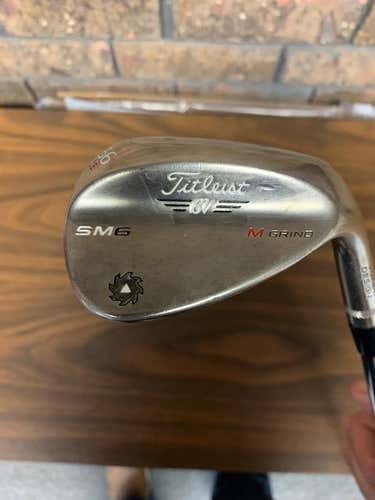 Men's Titleist BV Vokey SM6 56.08 Wedge Steel Gray