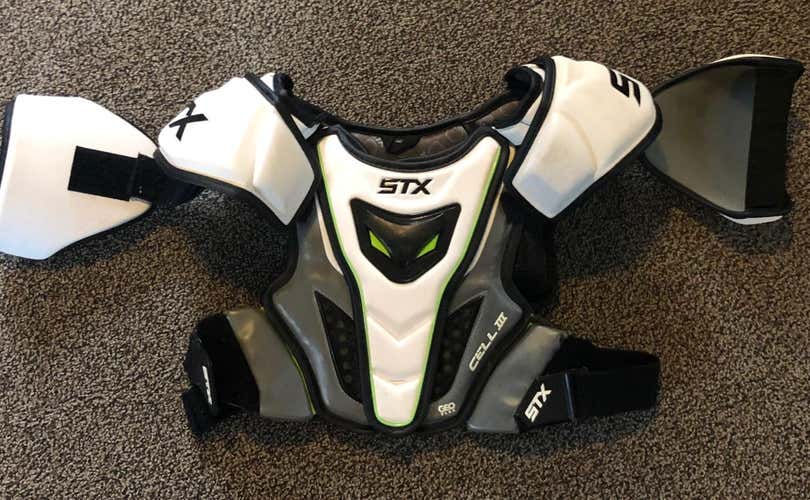 STX Small Cell III Shoulder Pads Lax Lacrosse