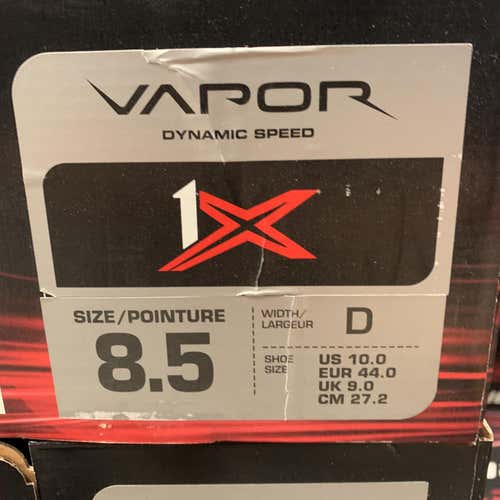 New Vapor 1X 2.0 Hockey Skates Senior Size 8.5