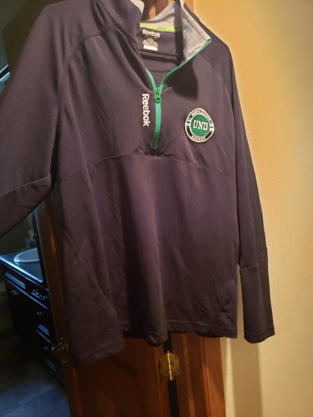 Men's Large Reebok North Dakota Hockey Quarter Zip