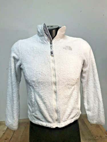NORTHFACE WOMEN'S SMALL JACKET~ZIP UP~ALL WHITE