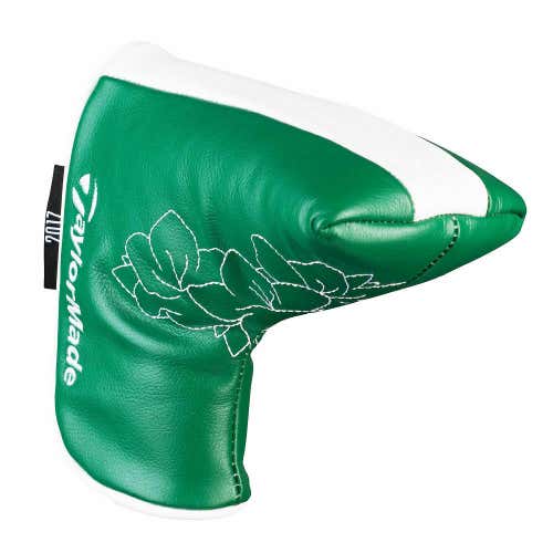 NEW TaylorMade Majors Collection Masters Green/White Putter Headcover FIRM PRICE