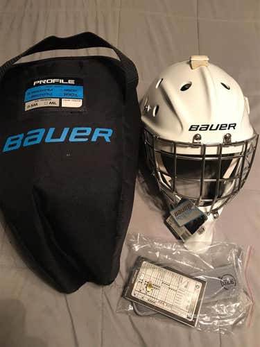 Bauer Profile 960XPM Goalie Mask Senior S/M New With Bag