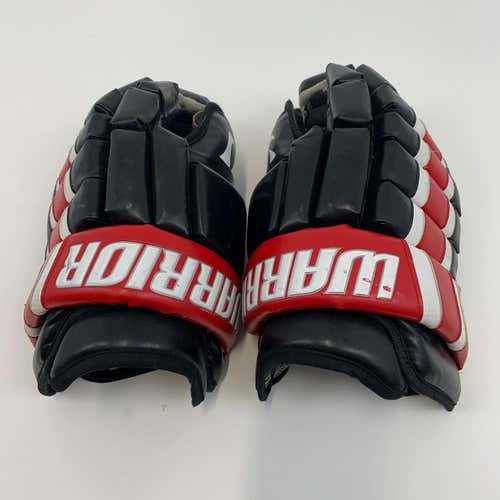 Used | Red and Black Warrior Bonafide Gloves | 13" | #EQ136