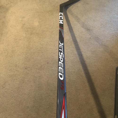 New JetSpeed FT2 Hockey Stick Righty Toe Senior Pro Stock