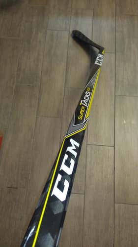 New CCM Super Tacks 2.0 Hockey Stick Lefty Mid Senior Pro Stock