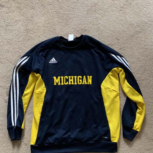 Michigan Adidas Crewneck