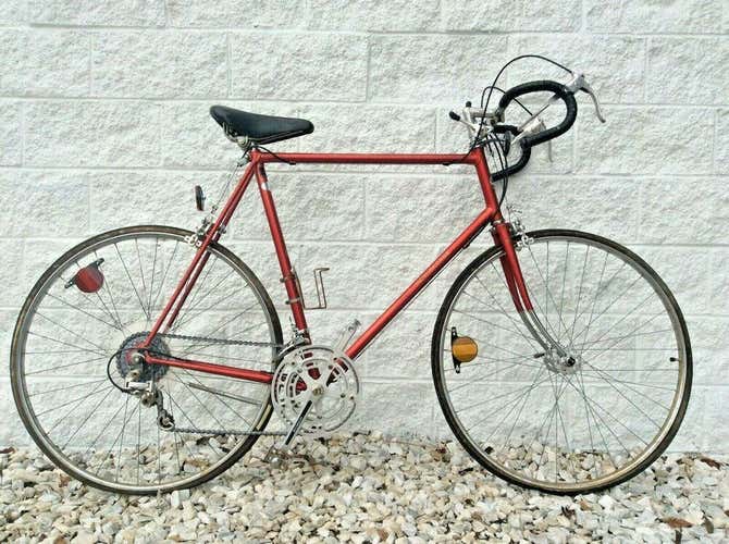 Motobecane Mirage Road Bike! Made in France! 10 Speed! 63 cm 1020 Steel Frame!
