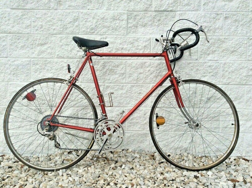 Motobecane Mirage Road Bike! Made in France! 10 Speed! 63 cm 1020 Steel Frame!
