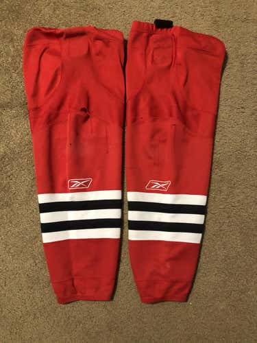Chicago Blackhawks Team Issued Sock