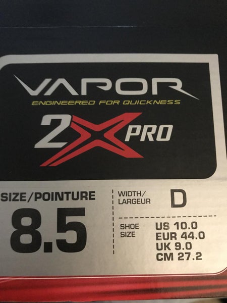 New Bauer Vapor 2X Pro Hockey Skates Senior Size 8.5