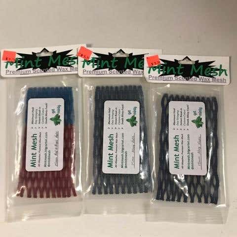Assorted 3 Pack NEW Mint Mesh 15mm Semi Soft Mesh Pieces