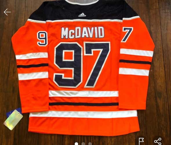 New Connor McDavid Adidas jersey with tags!