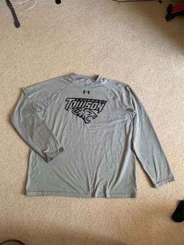 New Towson Mens Lacrosse Final Four TEAM ISSUED Lacrosse Shirt