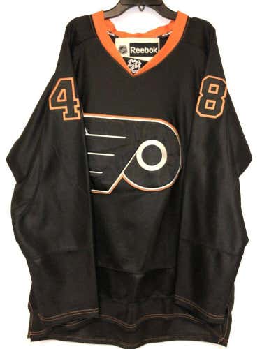 NHL PHILADELPHIA FLYERS JERSEY #48 BRIERE MENS SIZE 52 BLACK