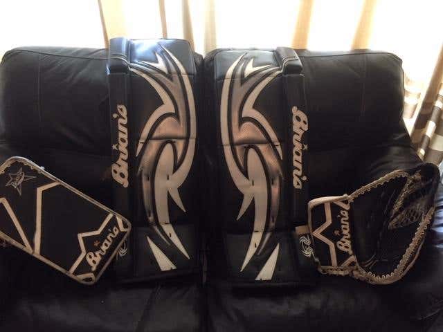 34" +1 Brian's Zero G Goalie Full Set  with Brian's Thief  Gloves Regular Senior Pro Stock