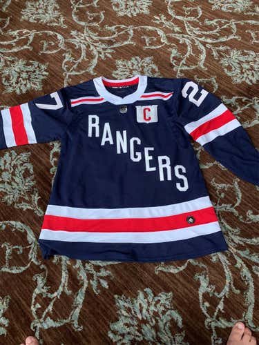 New York Rangers 2018 Winter Classic Large Adidas Jersey Adult