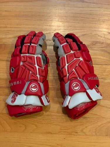 Stony Brook Lacrosse Maverik Maybach Deuce Gloves Red