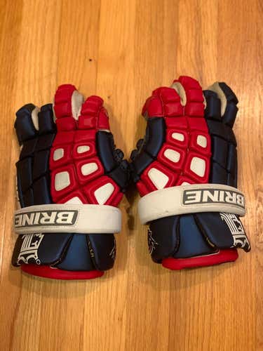 Boston Cannons Brine King Gloves Blue/Red