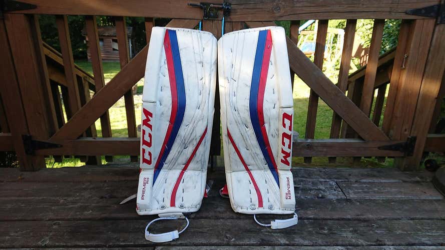 32" CCM Premier R1.9 Goalie Leg Pads Senior