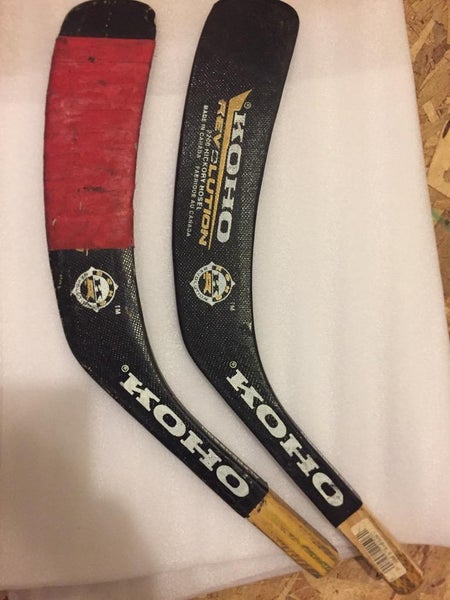 1 New KOHO STICK BLADE 1 USED KOHO STICK BLADE ALFREDSSON CURVE