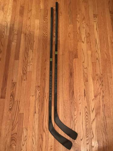 2 Pack New Reebok RibCor Tri Matrix Hockey Stick Lefty Mid Senior Pro Stock