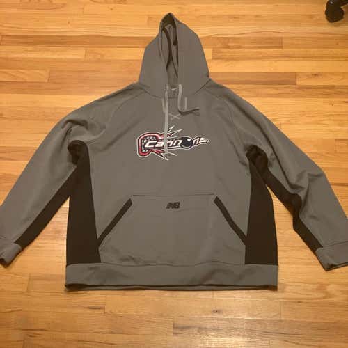 Boston Cannons Team Hoodie Gray XXL