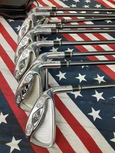 Men's TaylorMade R7 CGB Max Iron Set (5i-9i/PW/AW/SW/LW) Righty- 139584
