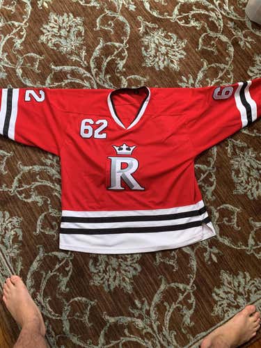 Red Royals Jersey #62 Hockey XL