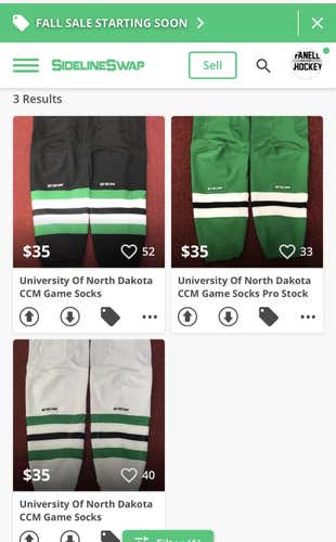 Maysa215 North Dakota CCM Sock Package Size Large