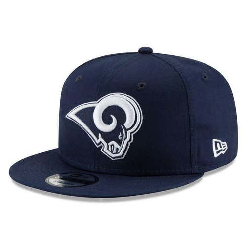 Los Angeles Rams New Era Basic 9FIFTY Adjustable Snapback Hat