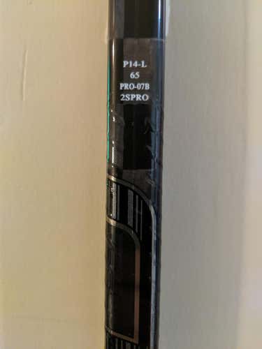 Bauer Supreme 2S Pro Hockey Stick Lefty P14 65 flex Intermediate D1 Pro Stock