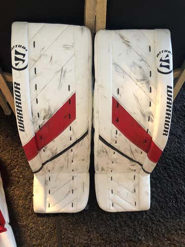 34" + 1.5" Warrior Ritual G4 Goalie Leg Pads Senior