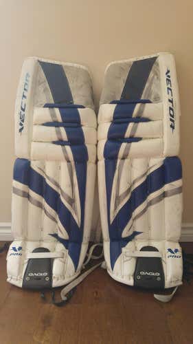 35" CCM Goalie Leg Pads Pro Stock