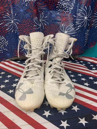Mens Under Armour Football Cleats Size 10 139726
