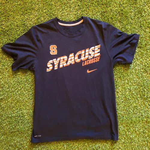 Men’s Medium Nike Syracuse Lacrosse Shooter Shirt Blue Orange